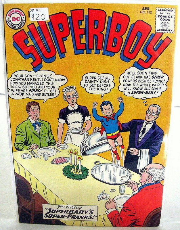 *Superboy (Vol. 1) Low-Grade LOT #95, 96, 105, 106, 112, 113, 124  (7 Books)