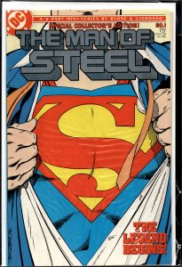 The Man of Steel #1 Variant Cover (1986) Superman