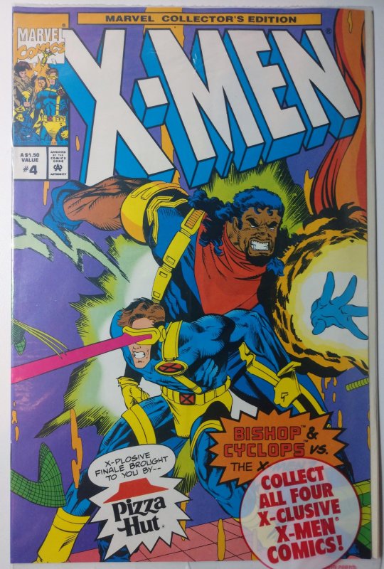 The X-Men Collector's PIZZA HUT Edition  #4 (9.0, 1993)