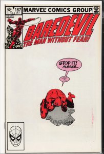 Daredevil #187 (1982) Daredevil [Key Issue]