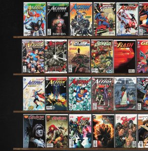 Huge Lot 140+ Comics with Action Comics, X-Men, Adventures Of Superman & More!
