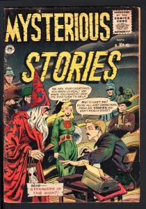 MYSTERIOUS STORIES #6-1955-HORROR SCI-FI