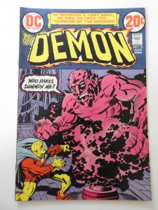 The Demon #10 (1973) VG Condition moisture stain