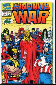 The Infinity War #1 (1992) Adam Warlock [Key Issue]