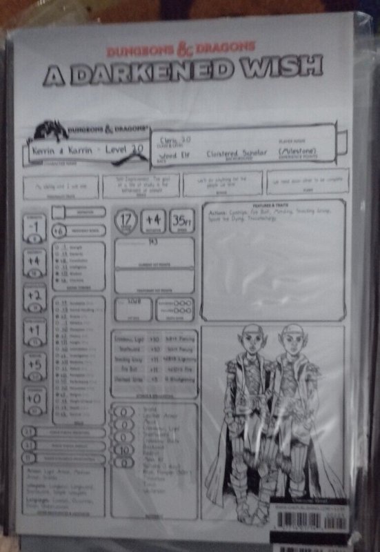 DUNGEONS & DRAGONS : a darkened wish  # 2  B  2020 IDW  publishing