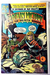 Captain Victory and the Galactic Rangers #2 (1982) Pacific 1st Print Comic Book