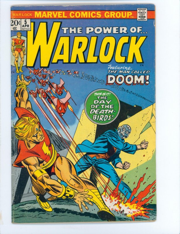 Warlock #5 (1973) Doctor Doom!