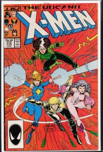 The Uncanny X-Men #218 (1987) X-Men