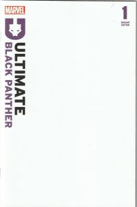Ultimate Black Panther # 1 Blank Variant 4th Print Cover NM Marvel 2024 [Y2]