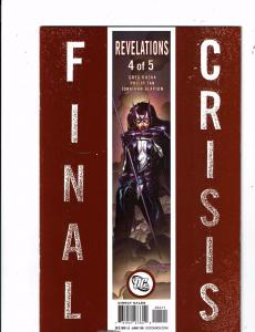 Lot of 5 Final Crisis Revelations DC Comic Books #1 2 3 4 5 KS3