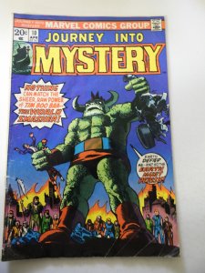 Journey into Mystery #10 (1974) VG Condition moisture stains