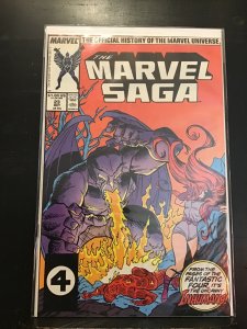 The Marvel Saga The Official History of the Marvel Universe #23 (1987)