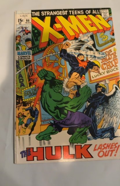 The X-Men #66 (1970)Stan Lee/Buscema the Incredible Hulk
