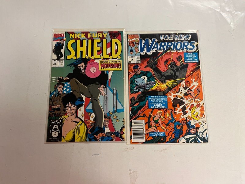 4 Marvel Comics New Warriors 8 SHIELD 27 Sleepwalker 1 Night Thrasher 12 56 RC47
