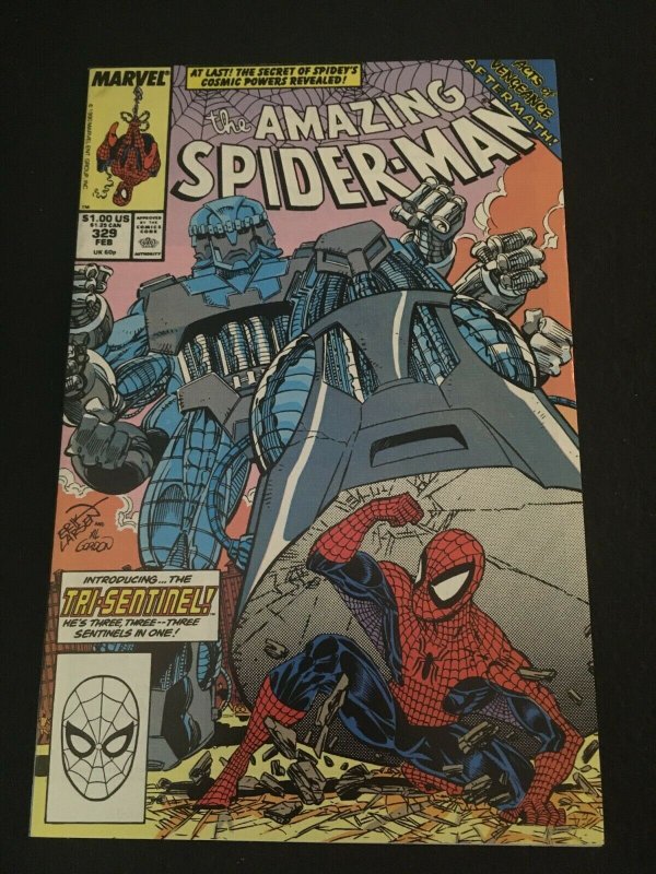 THE AMAZING SPIDER-MAN #329 VFNM Condition