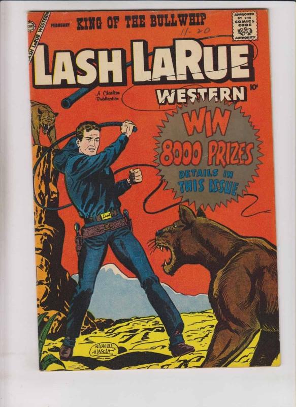 Lash LaRue Western #71 FN- february 1959 - silver age western - charlton comics 