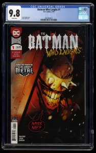 Batman Who Laughs (2019) #1 CGC NM/M 9.8 White Pages