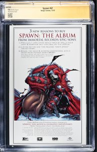 Spawn (1997) # 67 (CGC 9.8 SS) Signed Greg Capullo * Image Comics *