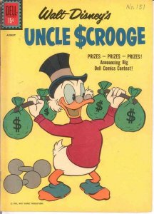 UNCLE SCROOGE 34 VG+  August 1961 COMICS BOOK