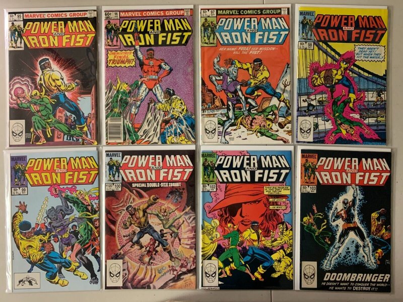 Power Man and Iron Fist comics lot #77-124 43 diff avg 6.0 (1982-88)