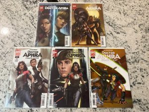 5 Doctor Aphra Chaos Agent Marvel Comic Books # 1 2 3 4 5 NM Star Wars 5 J434