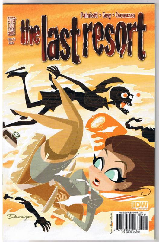 LAST RESORT #2, NM, Darwyn  Cooke, 2009, IDW, more Zombies / Horror  in store