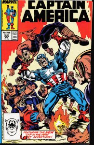 Captain America #335 (1987) Captain America [Key Issue]