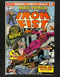 Marvel Premiere #20 Iron Fist!