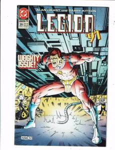 Lot of 6 LEGION '90 DC Comic Books #20 21 27 28 29 30 BH46