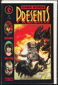 Dark Horse Presents #36 Variant Cover (1990) Aliens vs. Predator [Key Issue]