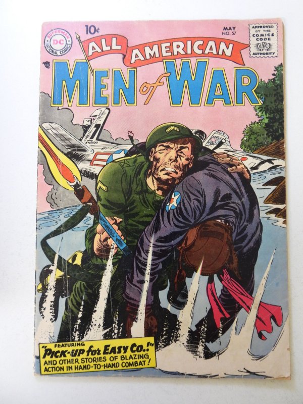All-American Men of War #57 (1958) GD/VG condition