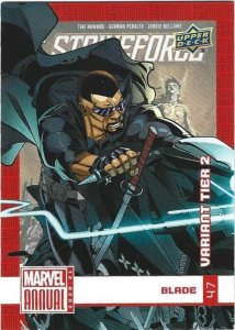 2020-21 Marvel Annual Variant Tier 2 #47 Blade