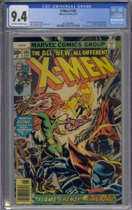 X-MEN #105 CGC 9.4 FIRELORD LILANDRA MISTY KNIGHT CHRIS CLAREMONT CAMEO