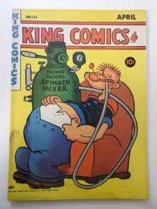 King Comics #132 (1947) VG- Condition moisture damage, rust bottom staple