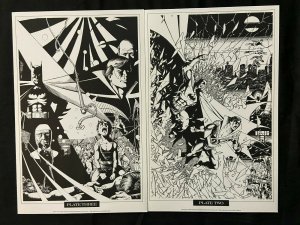 GEORGE PEREZ BATMAN PORTFOLIO OPENED NEAR COMPLETE