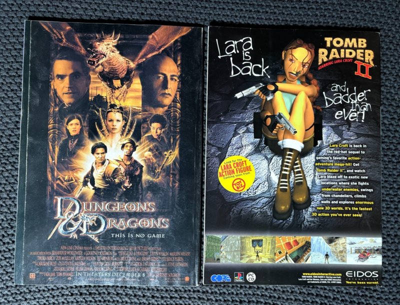 1997/2001 WIZARD Comic Magazine #76 & 112 FN/FN+ Batman / Captain America LOT