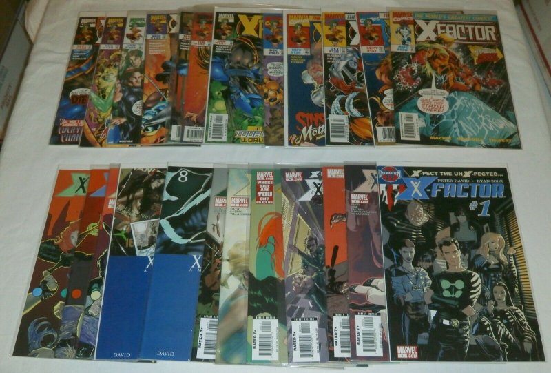 X-Factor V1 #111-149 (no 144,147) V3 #1-12 Epting Peter David, comics lot of 51