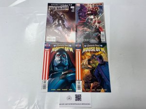 4 MARVEL comic books Iron Man Shield #35 Iron Man/ Thor #2 House M #2 3 68 KM18