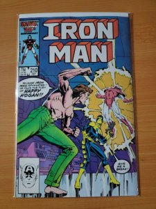 Iron Man #210 Direct Market Edition ~ NEAR MINT NM ~ 1986 Marvel Comics