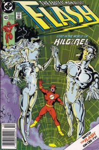 Flash (2nd Series) #43 (Newsstand) FN ; DC | William Messner-Loebs Kilg%re