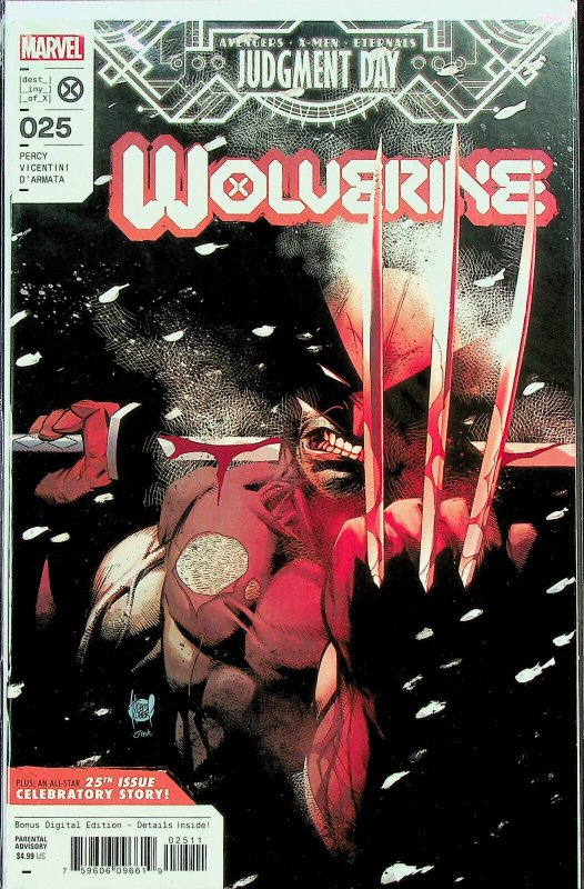 Wolverine #20, 25-29 (Apr 2022-Jan 2023, Marvel) - Near Mint - 6 Issues