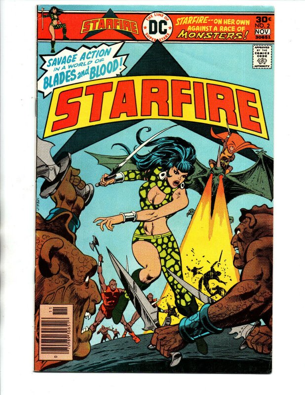 Starfire #2 newsstand - 1976 - FN/VF