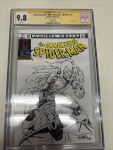 Amazing Spider-man (2022) # 238 (CGC 9.8 SS) Signed & Sketch Tim Vigil