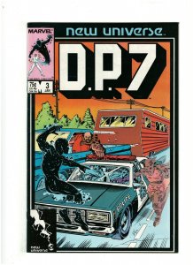 D.P. 7 #3 VF 8.0 Marvel Comics New Universe Mark Gruenwald 1987