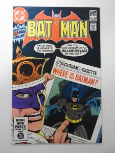 Batman #336 (1981) VF Condition!