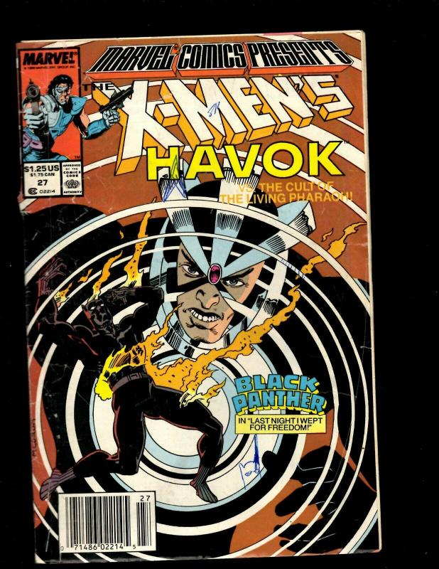 9 Marvel Comics X-Men Havok # 24 26 27 28 29 30 31 Wolverine # 50 70 EK4