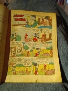 Andy Panda 358 Dell Comics 1952 Walter Lantz Golden Age Pre-code Cartoon