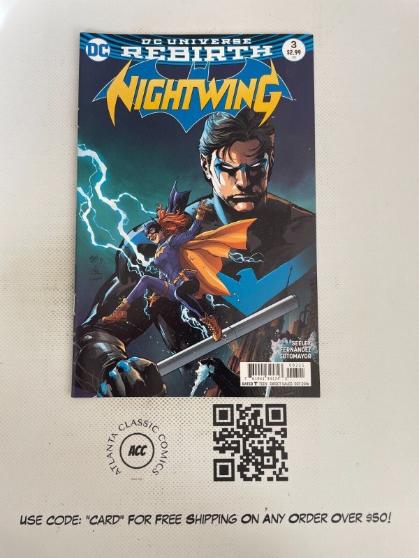 Nightwing # 3 NM Variant DC Comic Book 1st Print Batman Robin Joker Ivy 9 MS11