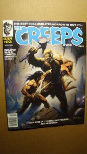 CREEPS 23 *NM/MT 9.8* KEN KELLY ART WARREN CREEPY EERIE VAMPIRELLA CONAN