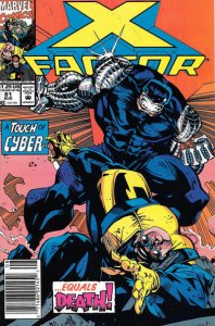 X-Factor #81 (Newsstand) FN ; Marvel | Peter David Cyber